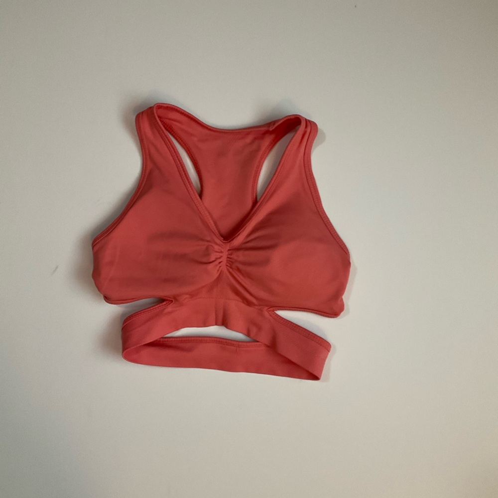 Alphalete Coral Sports Bra